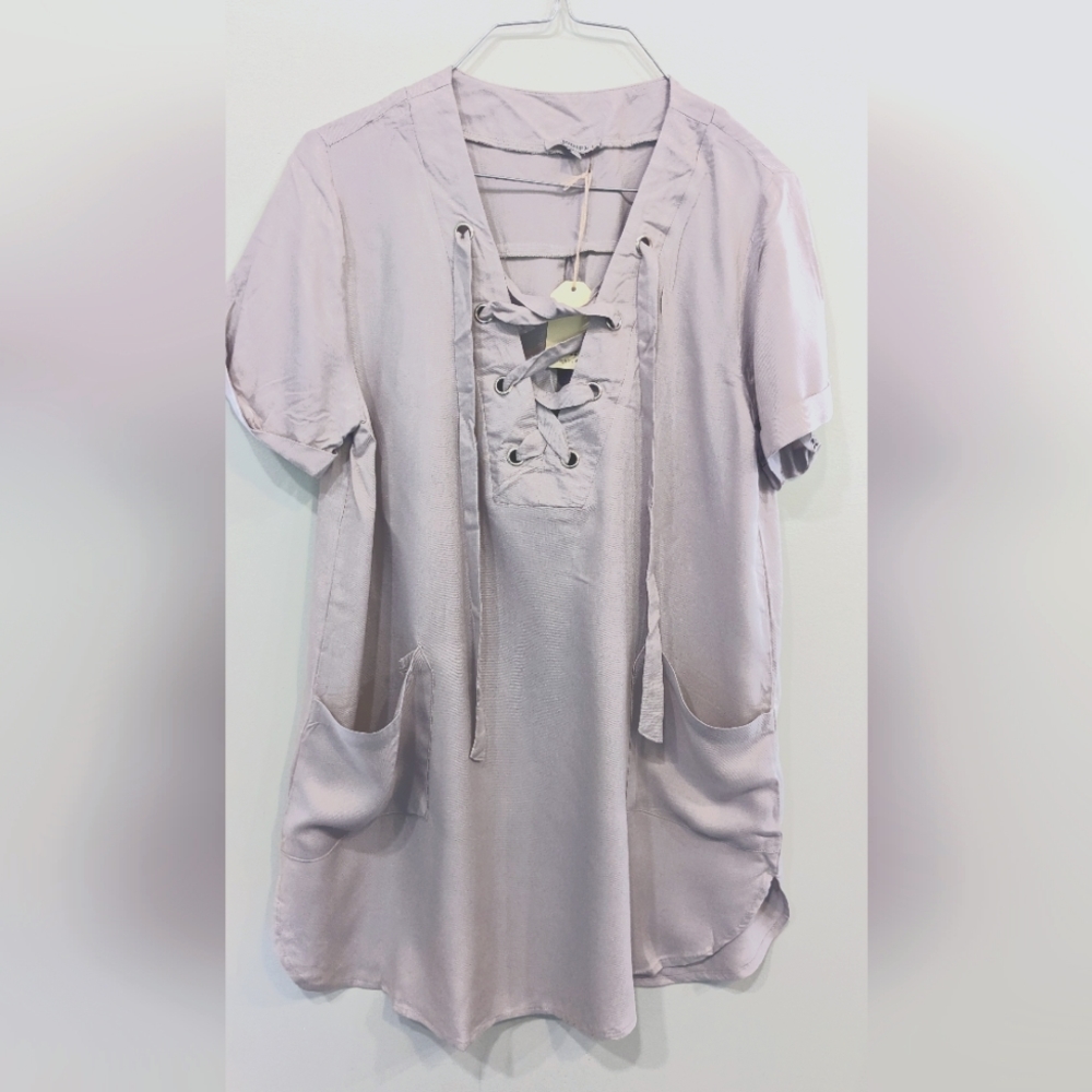 Jodifl Taupe Tunic NEW Very SOFT!